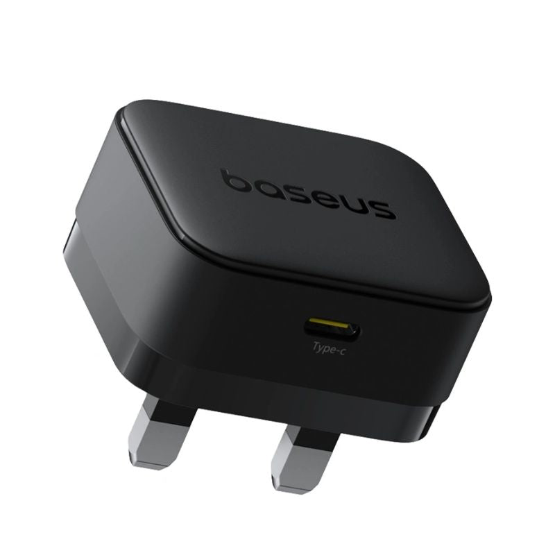 باسيوس شاحن بالم 1C ‏20 واط UK  (مع كابل C→iP ‏20 واط بطول 1م )