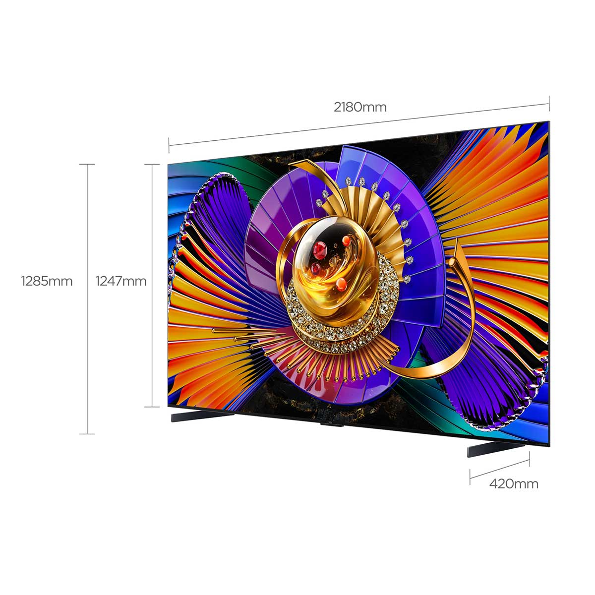 TCL C7L 98 بوصة - المقاس
