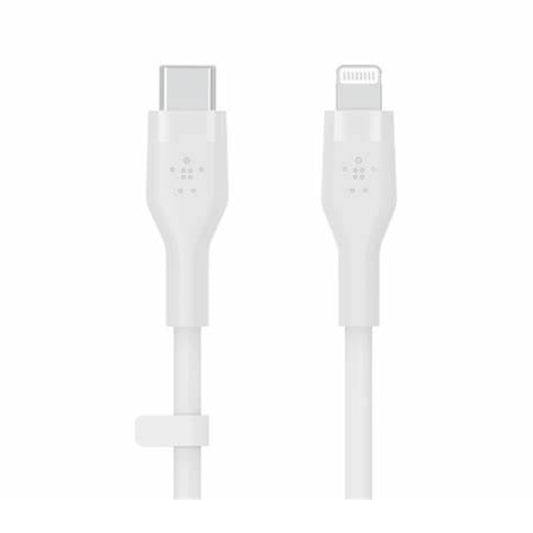كابل هافيت USB C إلى LTG بطول 1 متر باللون الأبيض