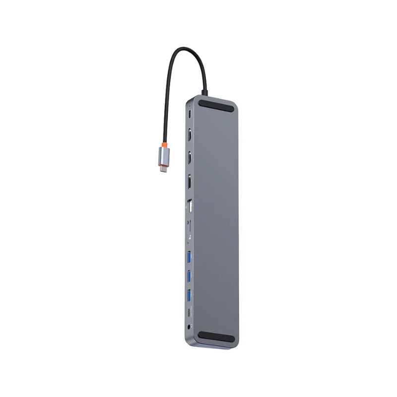 محطة الإرساء Baseus EliteJoy EH3 متعددة المنافذ 12‑في‑1 – رمادي فضائي أنيق