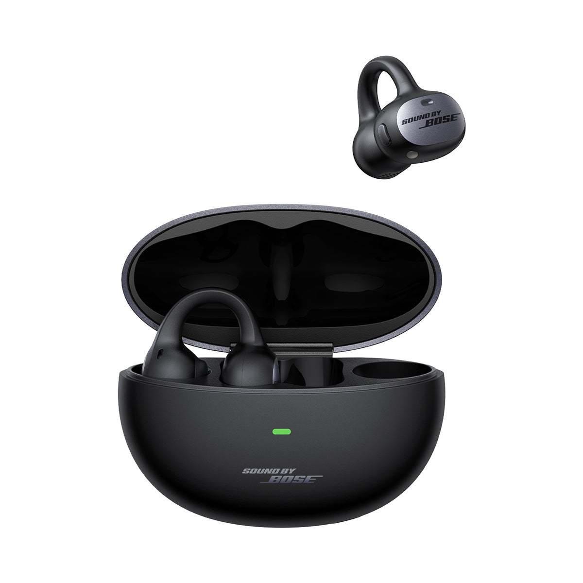 سماعات باسيوس Inspire XC1 اللاسلكية (Open-Ear) - تصميم رياضي مرن وصوت نقي (Cosmic Black)