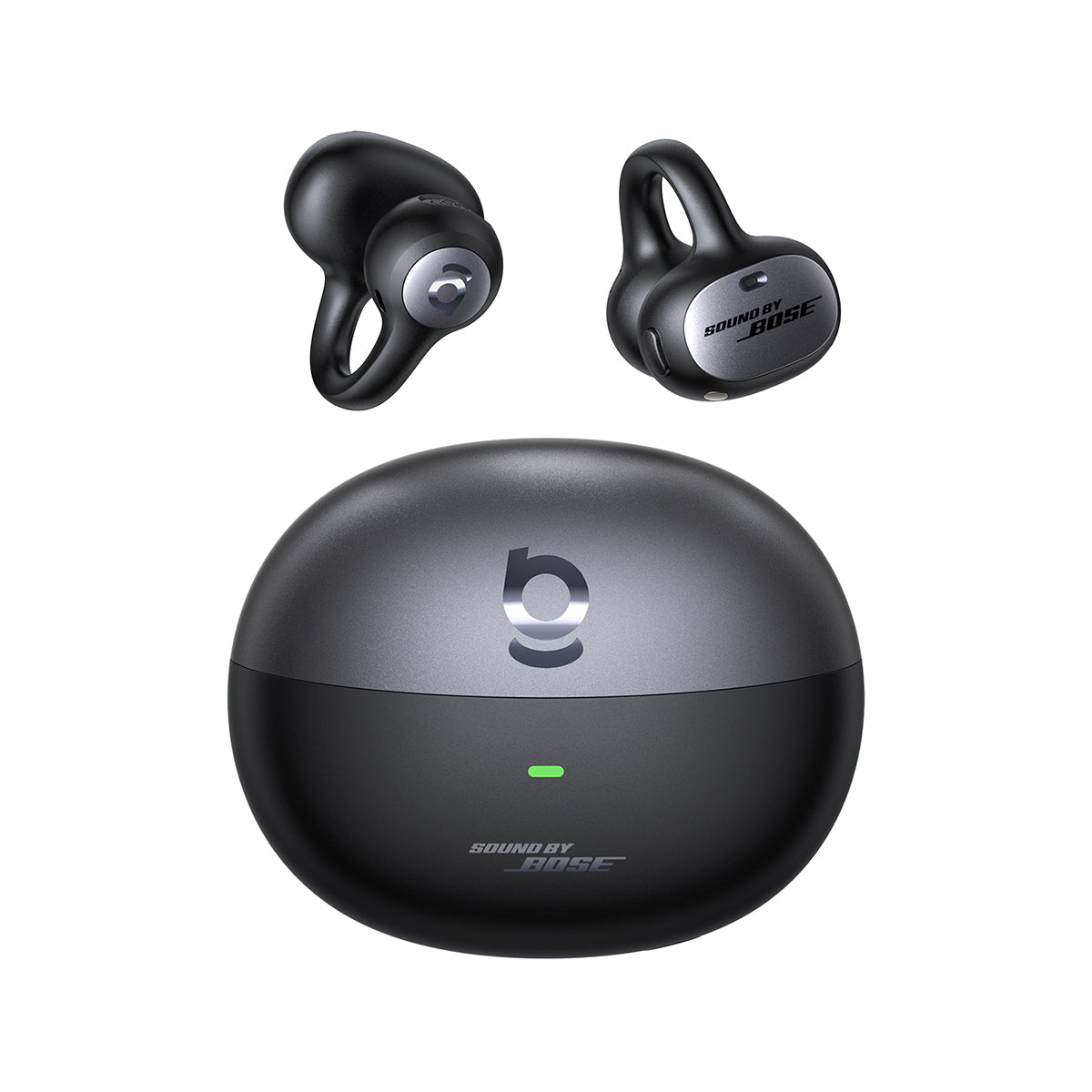 سماعات باسيوس Inspire XC1 اللاسلكية (Open-Ear) - تصميم رياضي مرن وصوت نقي (Cosmic Black)