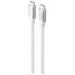 كابل Havit CB6311 نوع C إلى L بطول 1 متر وقدرة 30 واط، اللون الأبيض