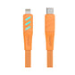 كابل هافيت برتقالي  Type-C TO Lightning