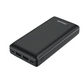 Power Pank Phelps with a capacity of 20,000 mAh - black
