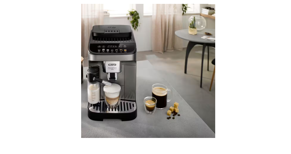 ماكينة القهوة De'Longhi Magnifica Evo ECAM290.81.TB هي ماكينة قهوة أوتوماتيكية بالكامل