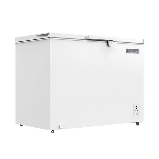 نيوال FRZ-330/01 فريزر أفقي 14 قدم، أبيض مجمدة نوال