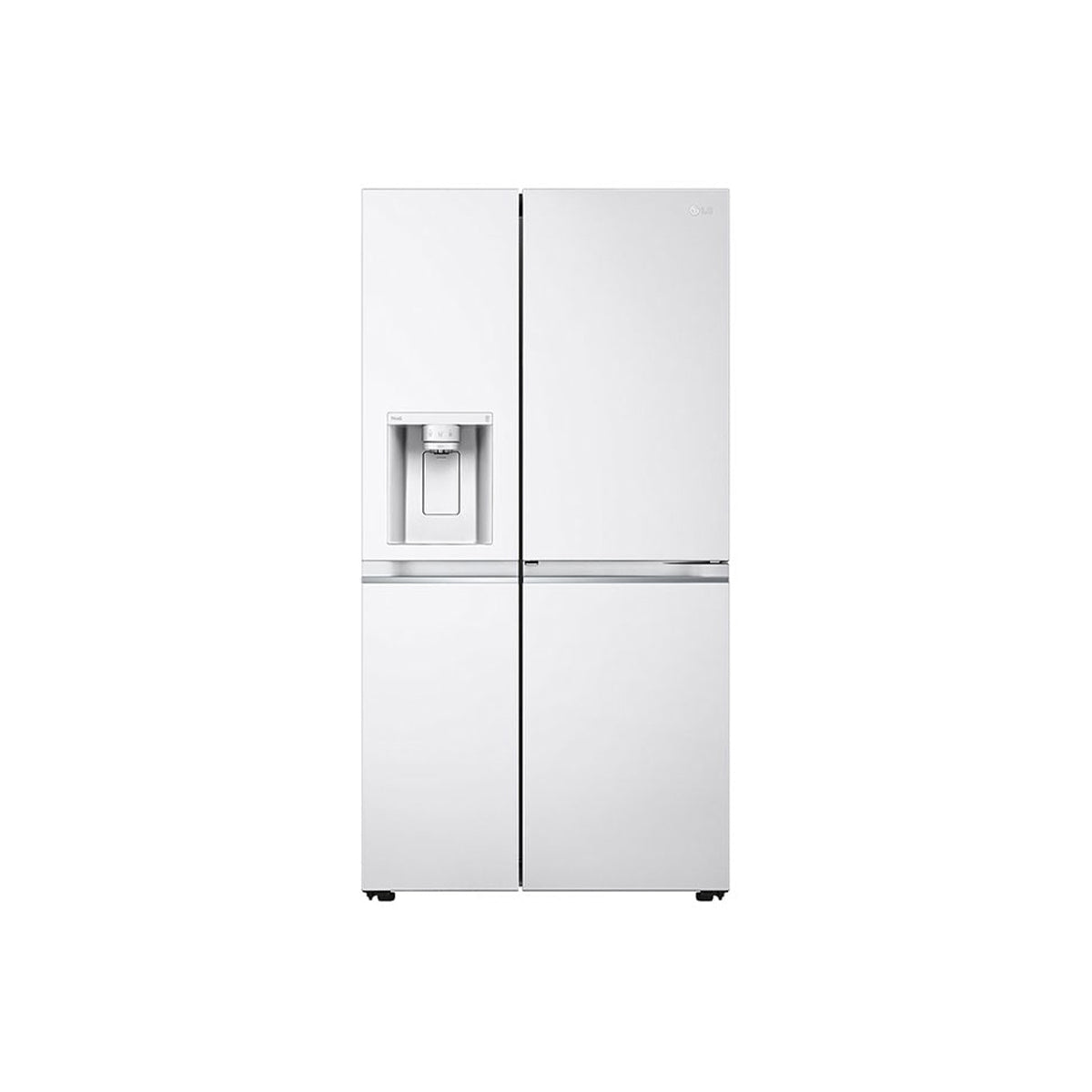 LG refrigerator four doors GCJ -287GNW - 674 liters - white
