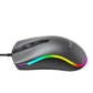 فأرة هافيت MS72 السلكية مع إضاءة RGB - أصفر ذهبي