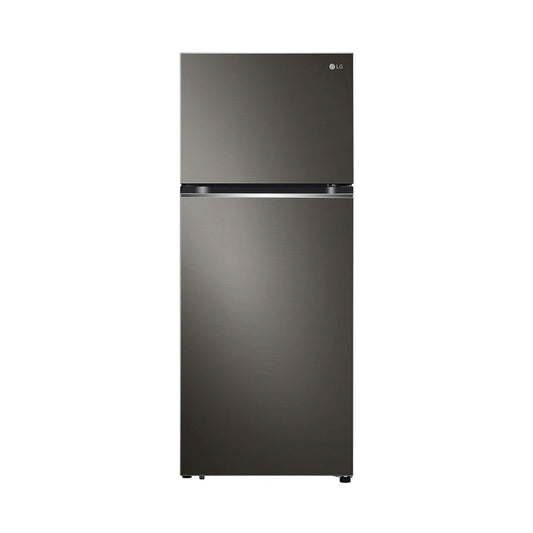 LG GNB-582GVPP refrigerator with a 395-liter upper freezer, with Smart Inverter technology