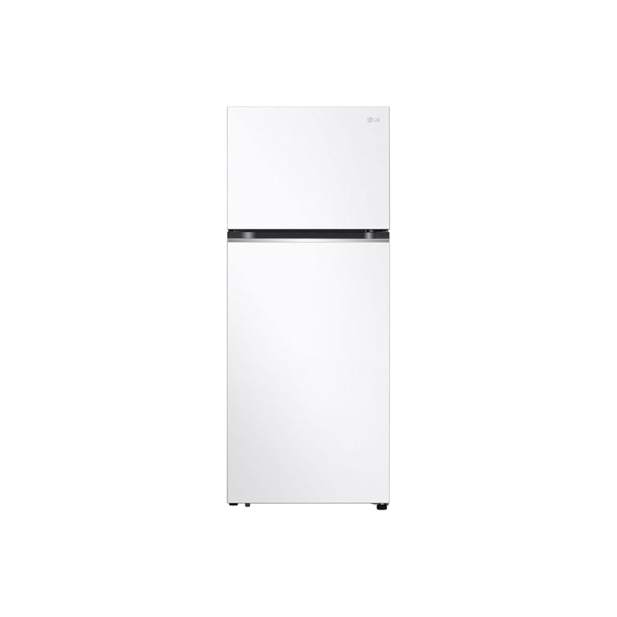 LG GNB-582GVWP refrigerator with 423 liters, white color