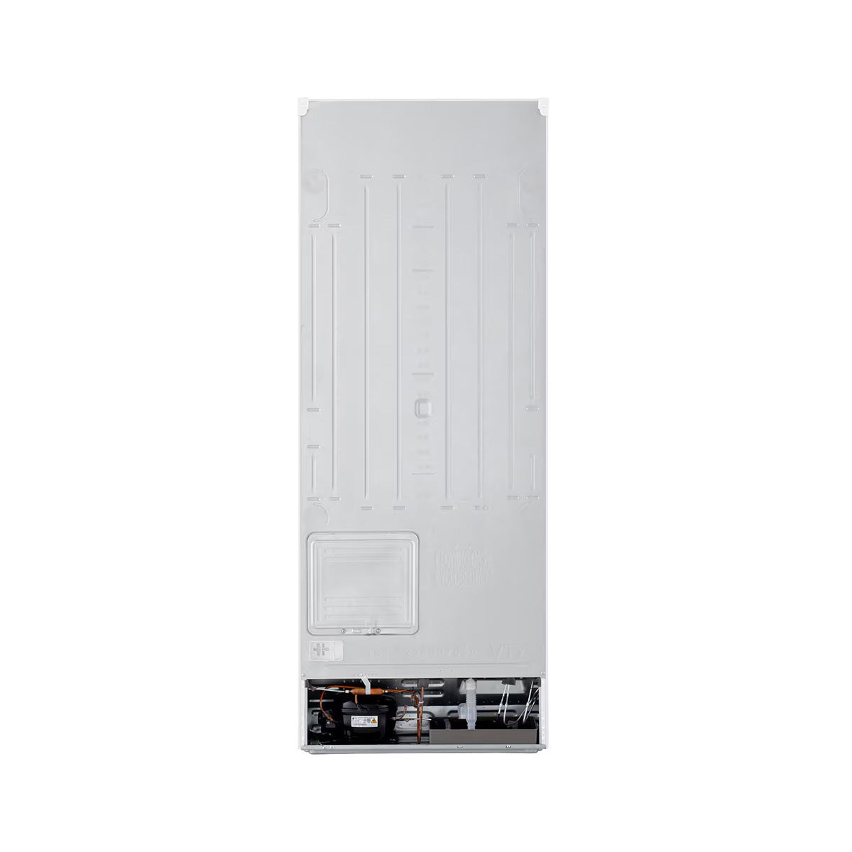 LG GNB-682FVWP refrigerator with a capacity of 493 liters, white color, equipped with Smart Inverter technology