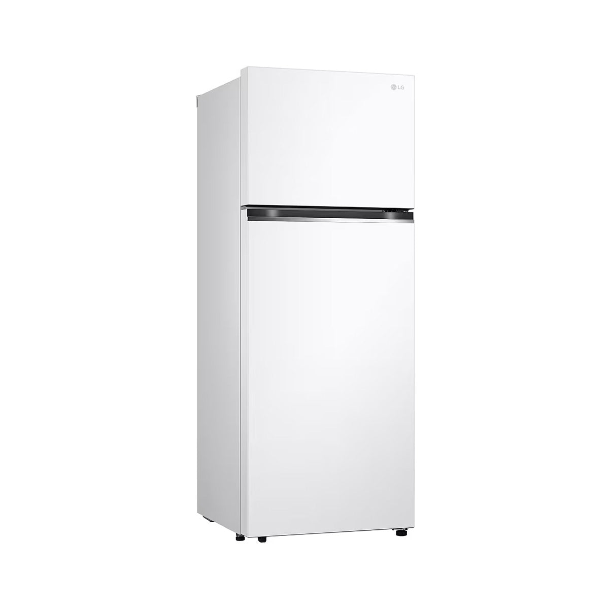 LG GNB-682FVWP refrigerator with a capacity of 493 liters, white color, equipped with Smart Inverter technology