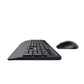 مجموعة لوحة مفاتيح وماوس لاسلكية Havit KB251WB باللونين الأسود والرمادي