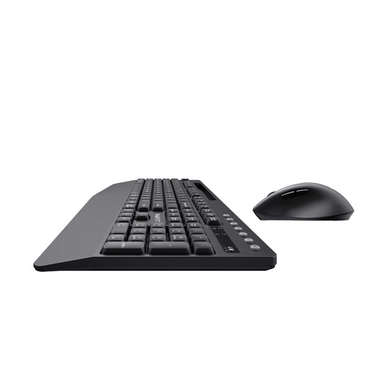مجموعة لوحة مفاتيح وماوس لاسلكية Havit KB251WB باللونين الأسود والرمادي