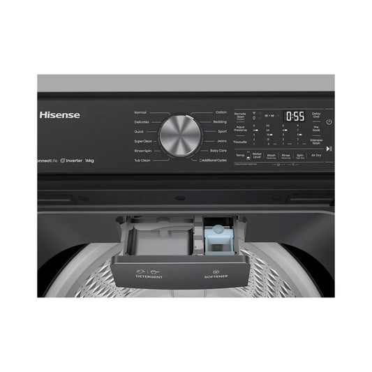 غسالة ملابس هايسنس 21 كيلو طراز WT5I2123DB