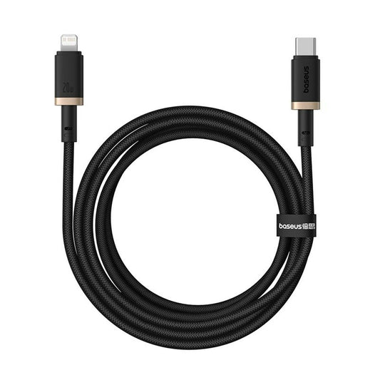 كابل باسيوس Dura فائق المتانة من USB-C إلى Lightning بقوة 20 واط - شحن سريع PD ونقل بيانات