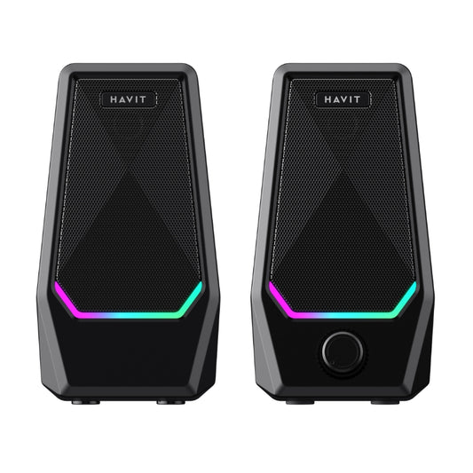 مكبر صوت هافيت SK768 USB2.0 باللون الأسود