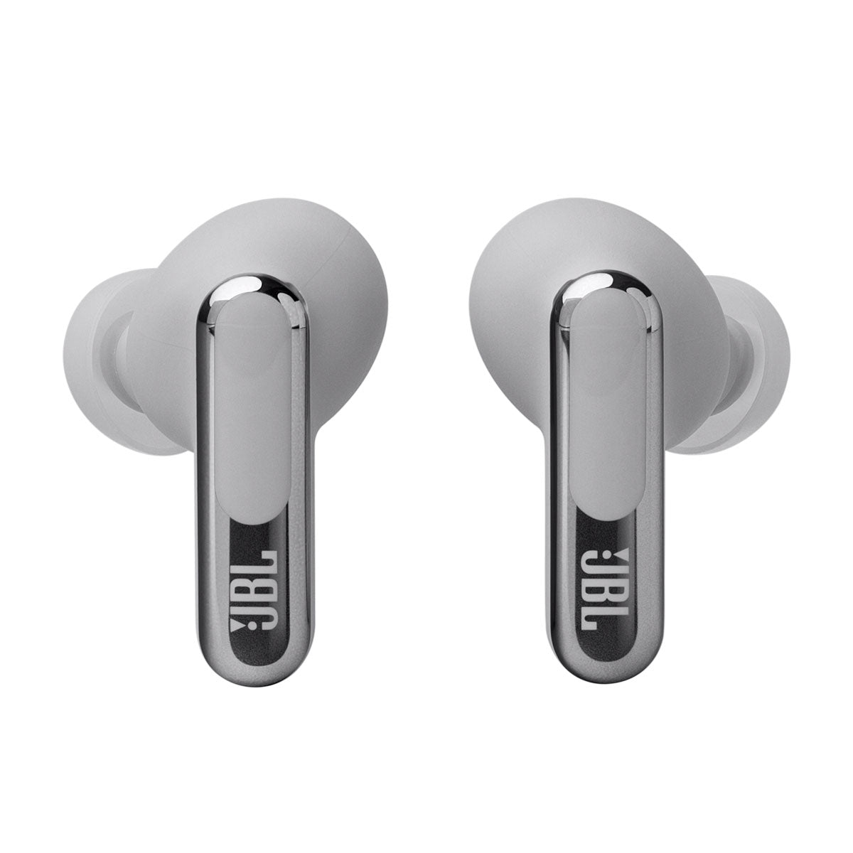JBL Live Beam - silver - advanced audio performance and smart Inside in the ear design