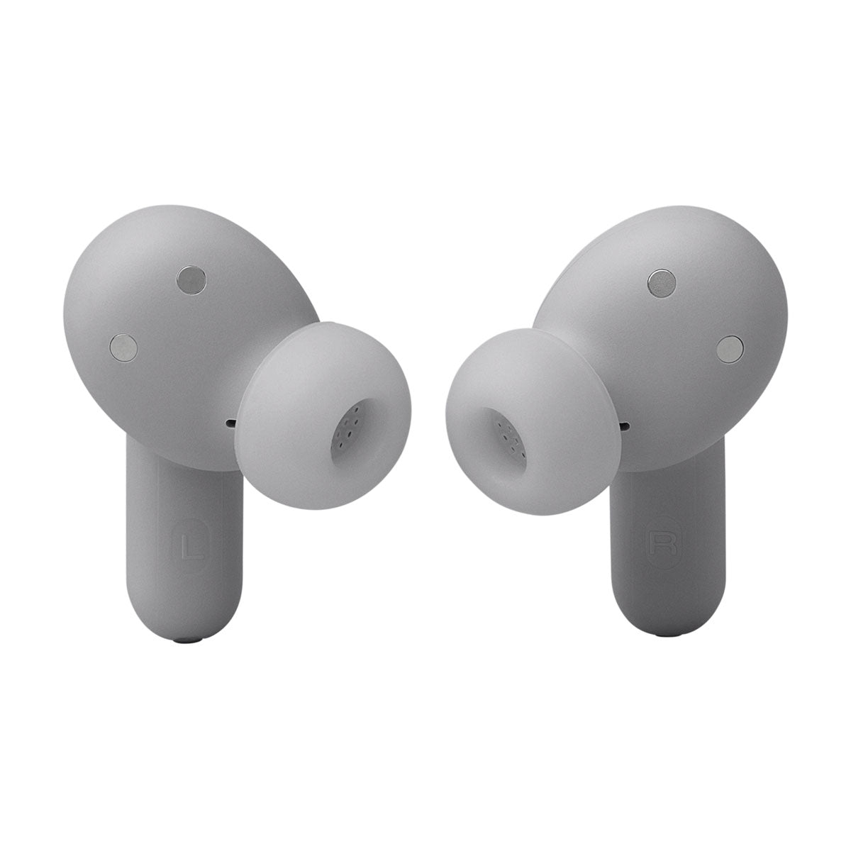 JBL Live Beam - silver - advanced audio performance and smart Inside in the ear design