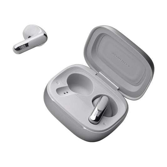 JBL Live Flex - Silver - Luxurious Design with Smart Insulation and Pure Voice