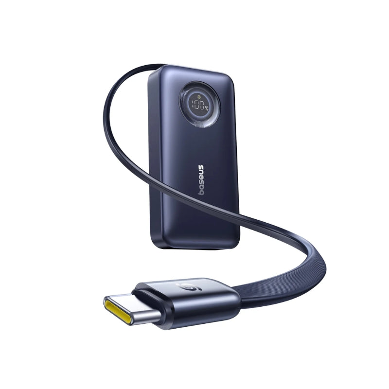 باسيوس – بنك طاقة EnerCore CR11 مع كابل قابل للسحب بسعة 10000mAh وقدرة 45 واط