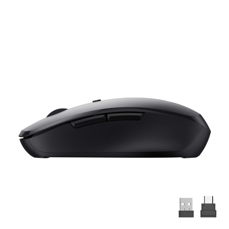 ماوس هافيت MS50WB اللاسلكي باللون الأسود