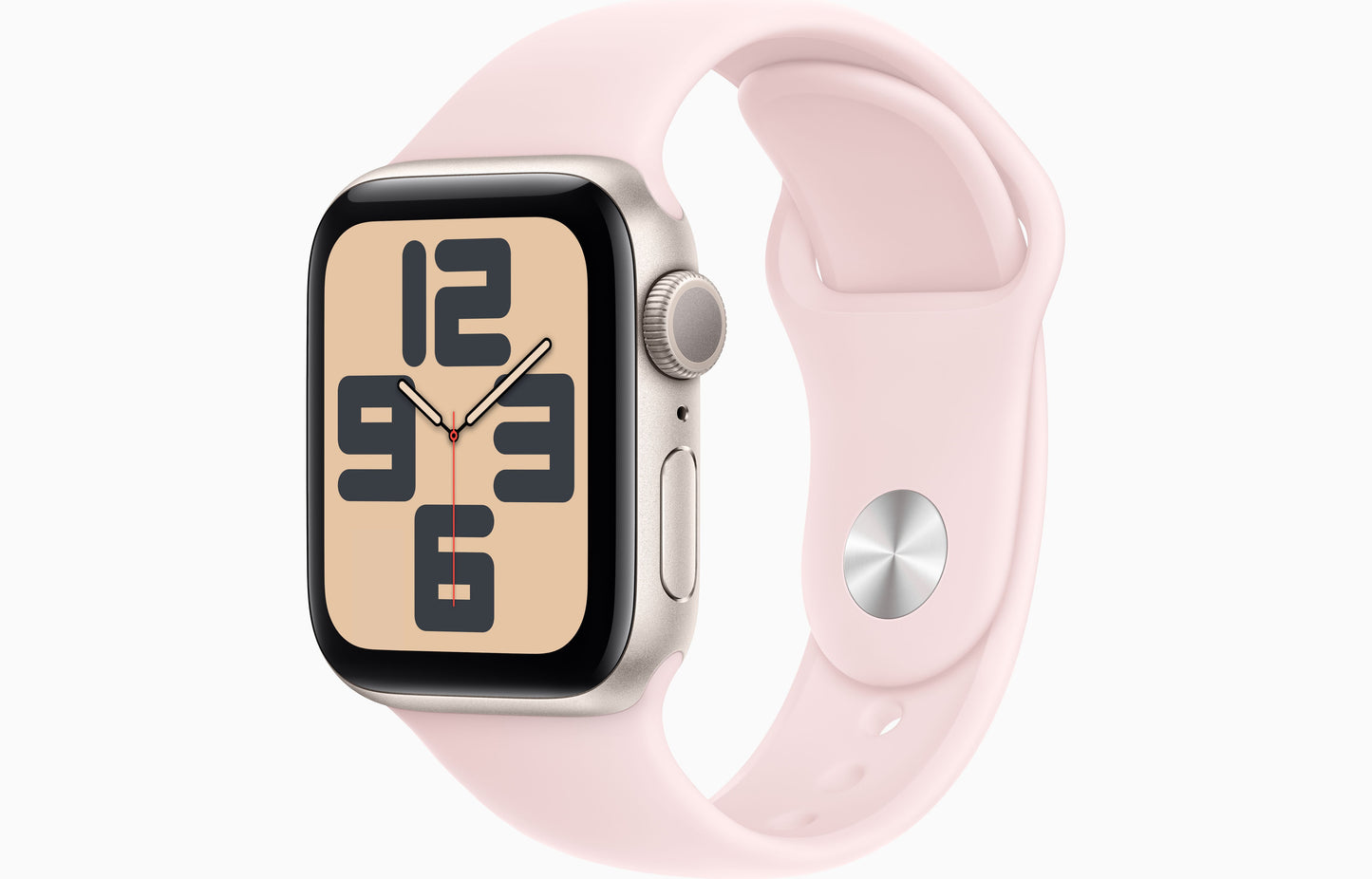 Apple Watch SE 2 40MM GPS  Starlight -  ساعة ابل سيريس 2 لون ضوء النجوم