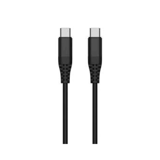 كابل شحن هافيت CB6010 USB C إلى C 60 واط، 1.2 متر، أسود