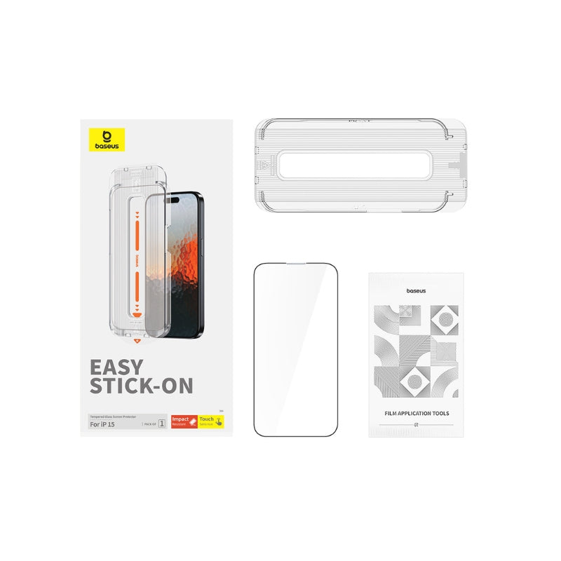 باسيوس واقي شاشة Sapphire Privacy شفاف (بفلتر غبار، عدد 1)