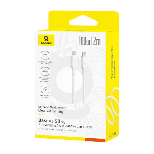 كابل باسيوس Silky C إلى C 1 متر أبيض