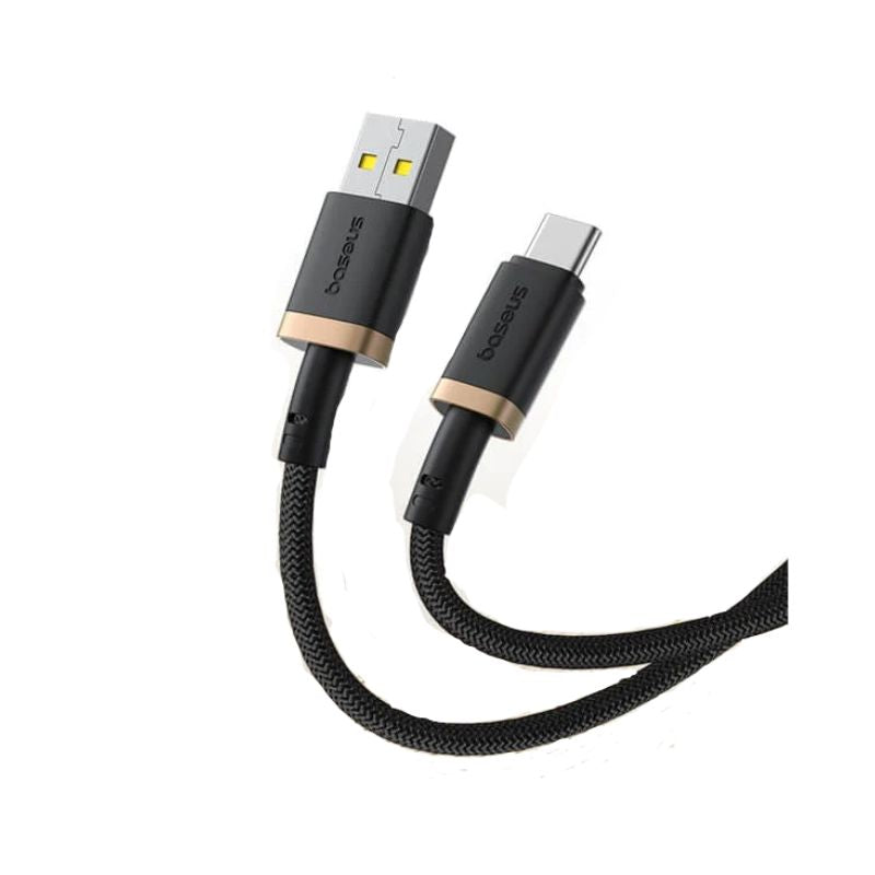 كابل باسيوس Dura USB→C بقدرة شحن