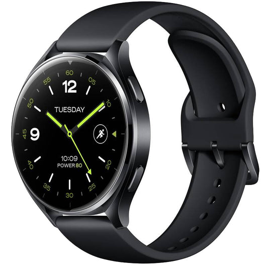Xiaomi watch 2 Silver Case with Black Tpu Strap