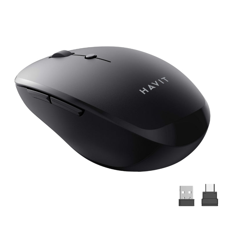 ماوس هافيت MS50WB اللاسلكي باللون الأسود