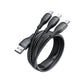 باسيوس كابل ألترا فاست 3 في 1 USB-A→M+L+C ‏3.5A بطول 1.3م