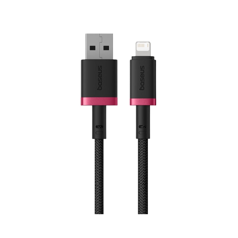 كيبل بيسيوس Dura Series للشحن السريع – USB إلى لايتنينغ بقدرة 2.4A