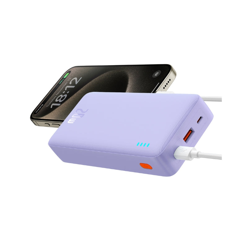 باسيوس باور بانك Airpow ‏20000 مللي أمبير ‏20 واط  (مع كابل USB→C ‏50سم)