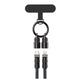كابل Havit CB6341 من نوع USB-C إلى Lightning بطول 1.2 متر وبقدرة 60 واط، باللون الأسود
