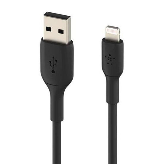 "كابل Belkin BOOST CHARGE™ من Lightning إلى USB-A بطول 1 متر (عبوة مزدوجة)"