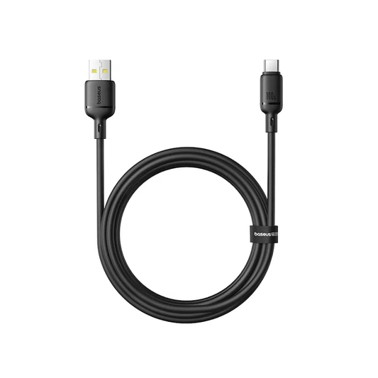 باسيوس كابل سيـلكي USB→C ‏100 واط