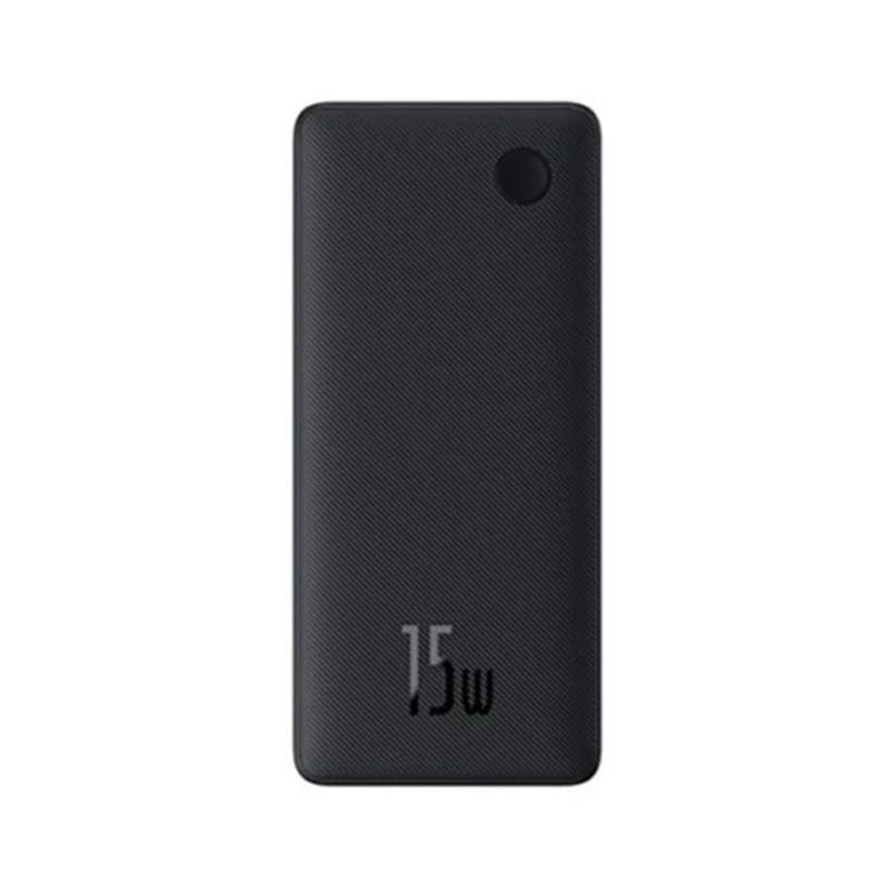 باسيوس باور بانك Airpow Lite10000 مللي أمبير ‏15 واط  (مع كابل USB→C ‏30سم أبيض)