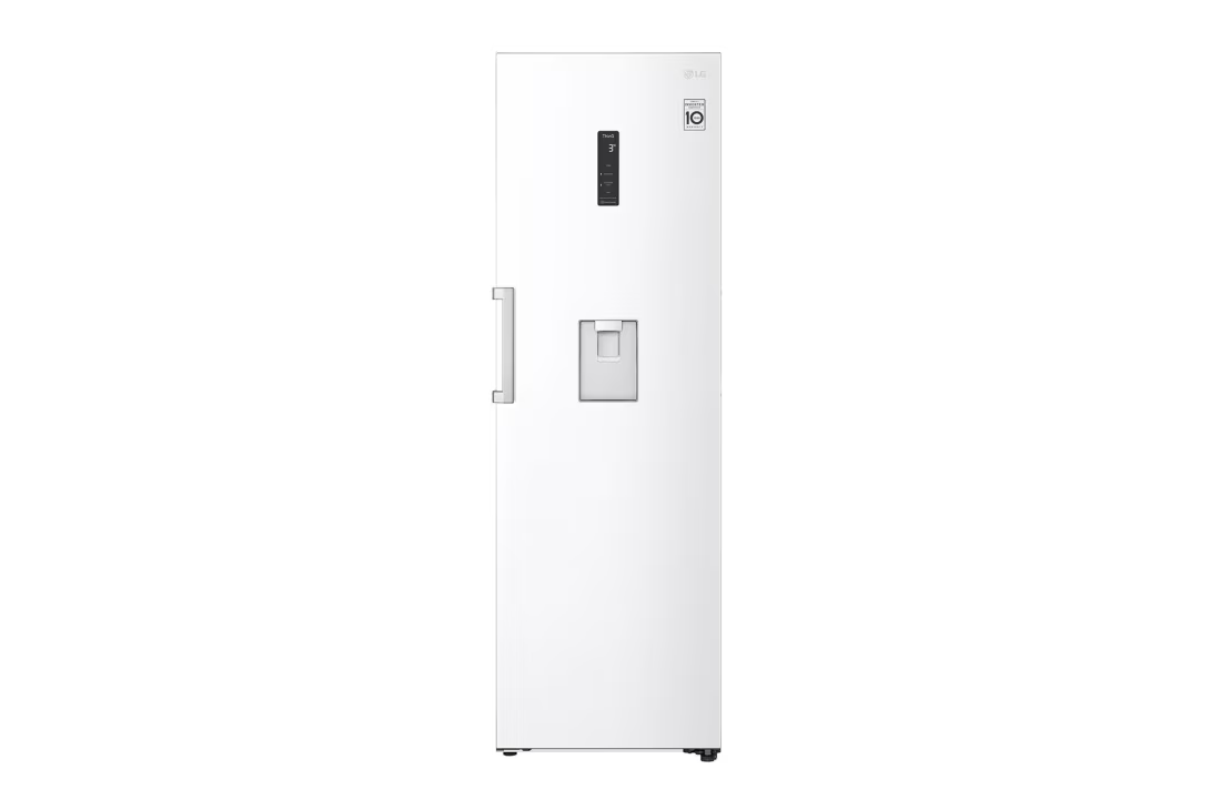 Frozen vertical LG GC-B514EQFM with a capacity