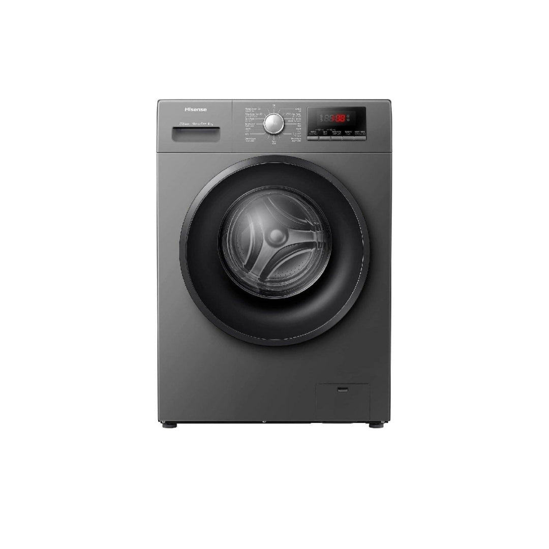 Hysense washing machine front slot 8 kg 1200 steam washing cysts