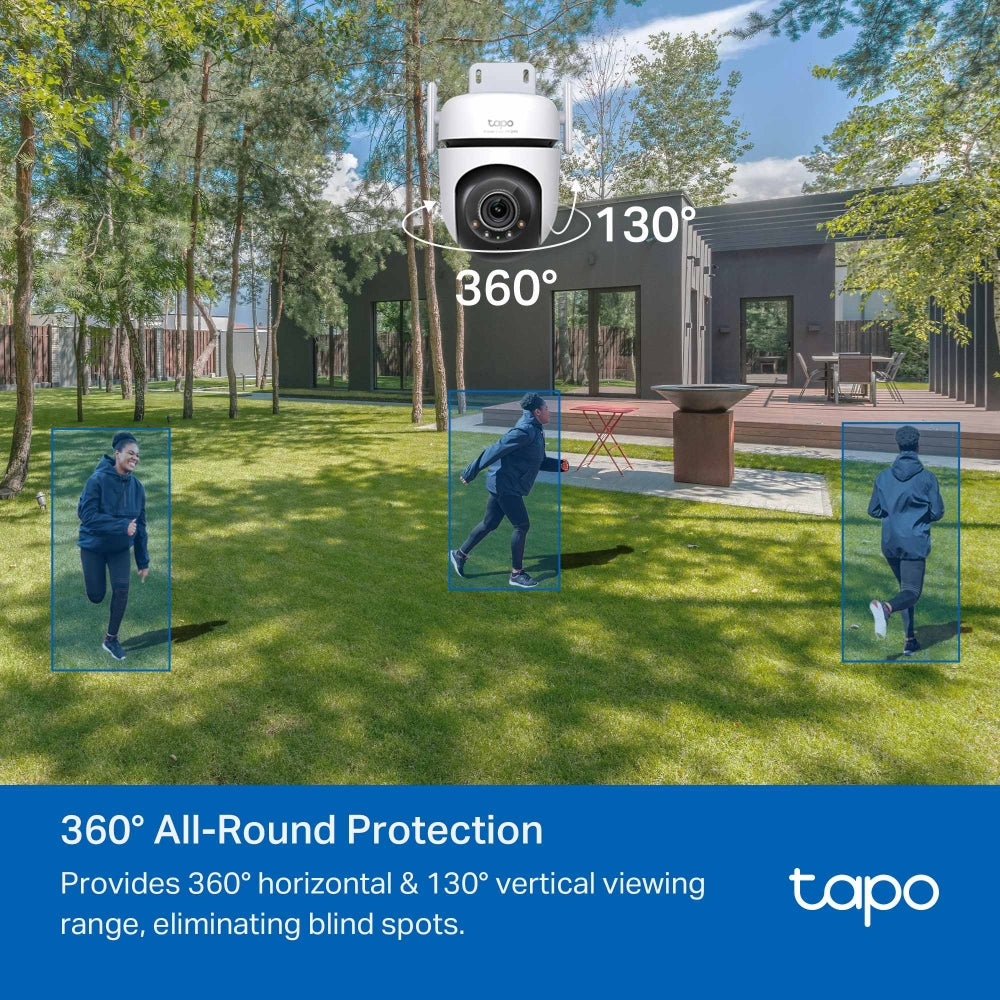 Outdoor Pan-Tilt Security Wi-Fi Camera Tapo C520WS - كاميرا Wi-Fi للأمن الخارجي مع دوران وإمالة