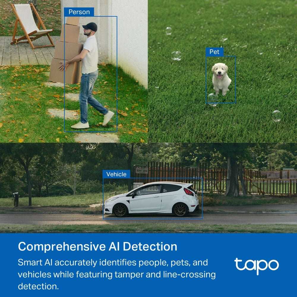 Outdoor Pan-Tilt Security Wi-Fi Camera Tapo C520WS - كاميرا Wi-Fi للأمن الخارجي مع دوران وإمالة