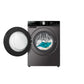 Hysense washing machine front slot 9 kg 1400 steam washing courses
