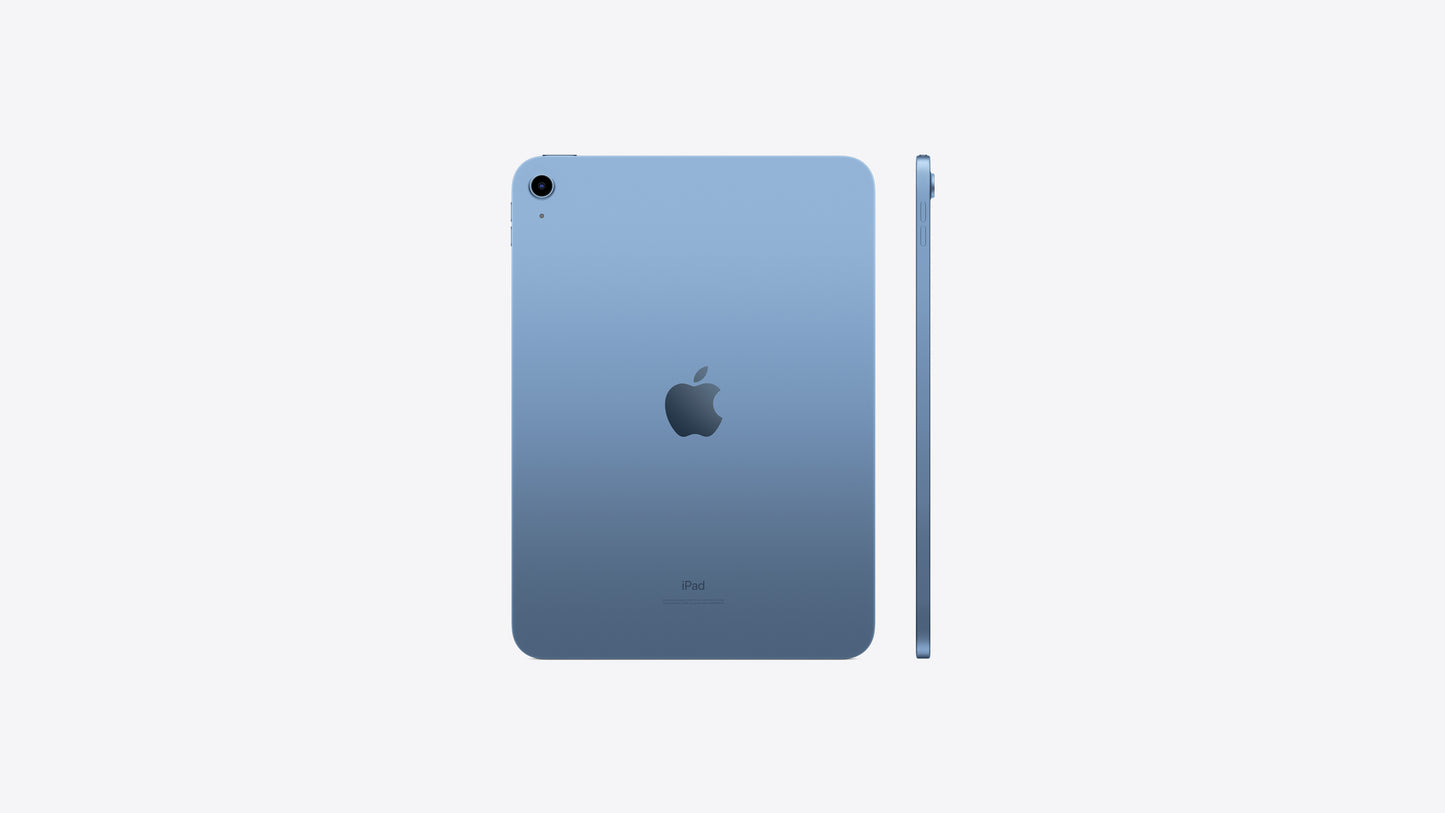 iPad 10th 64GB WiFi Blue - ايباد 10 ذاكرة 64 كيكابايت -وايفاي - لون ازرق