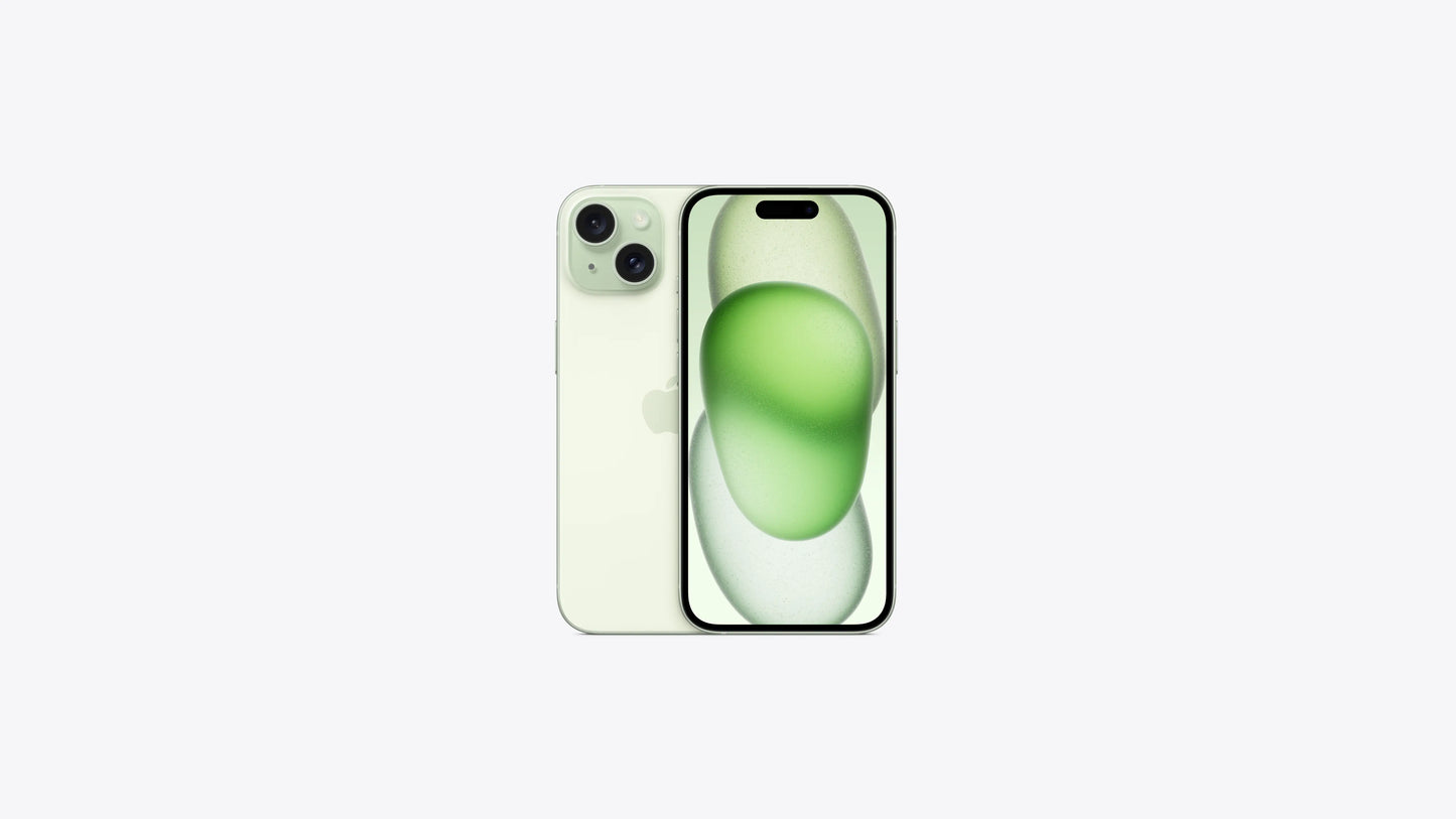 IPhone 15 Green 128GB - ايفون 15 لون اخضر