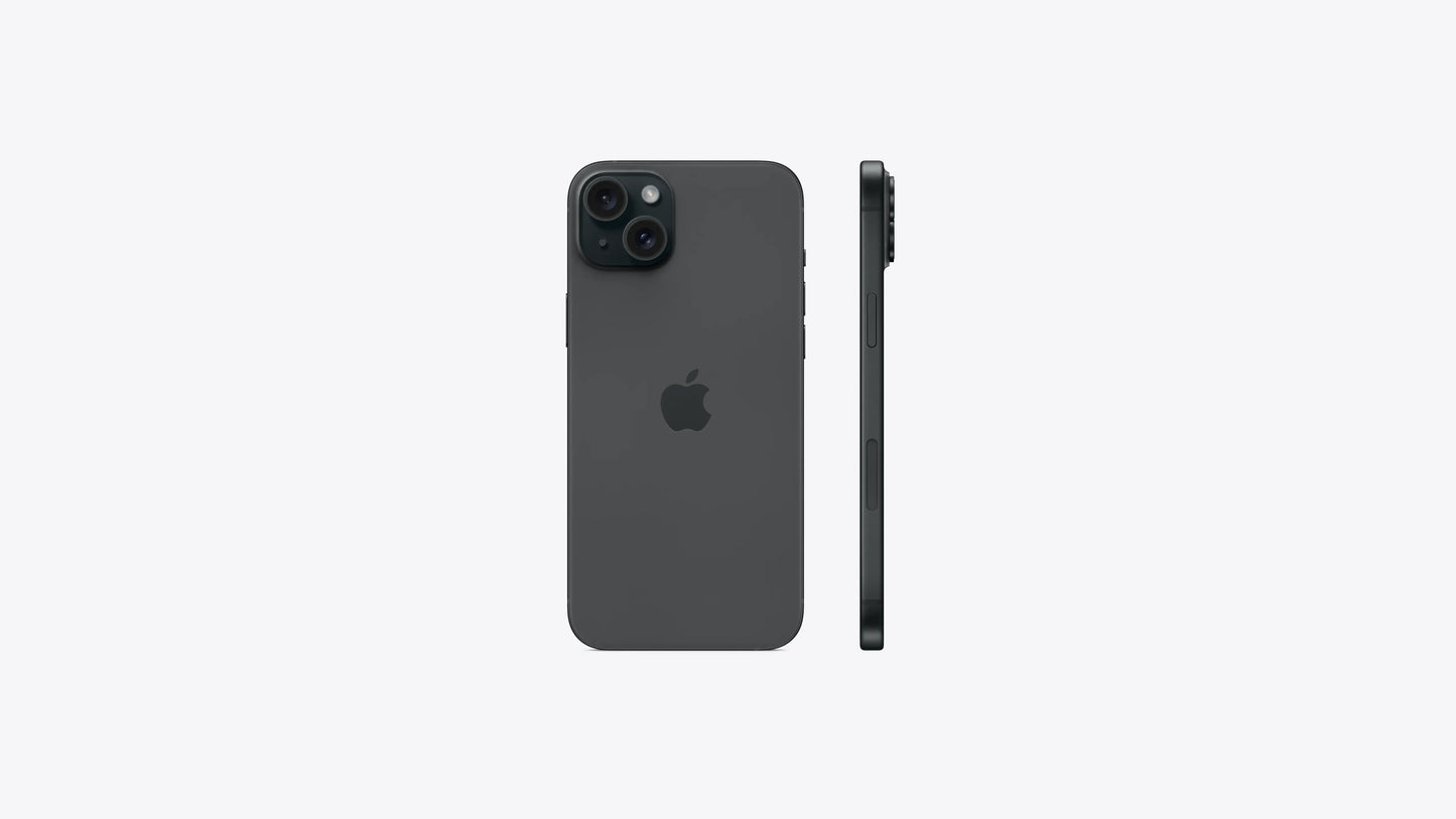 iPhone 15 Plus 128GB Black - ايفون 15 بلس لون اسودذاكرة 128 كيكابايت