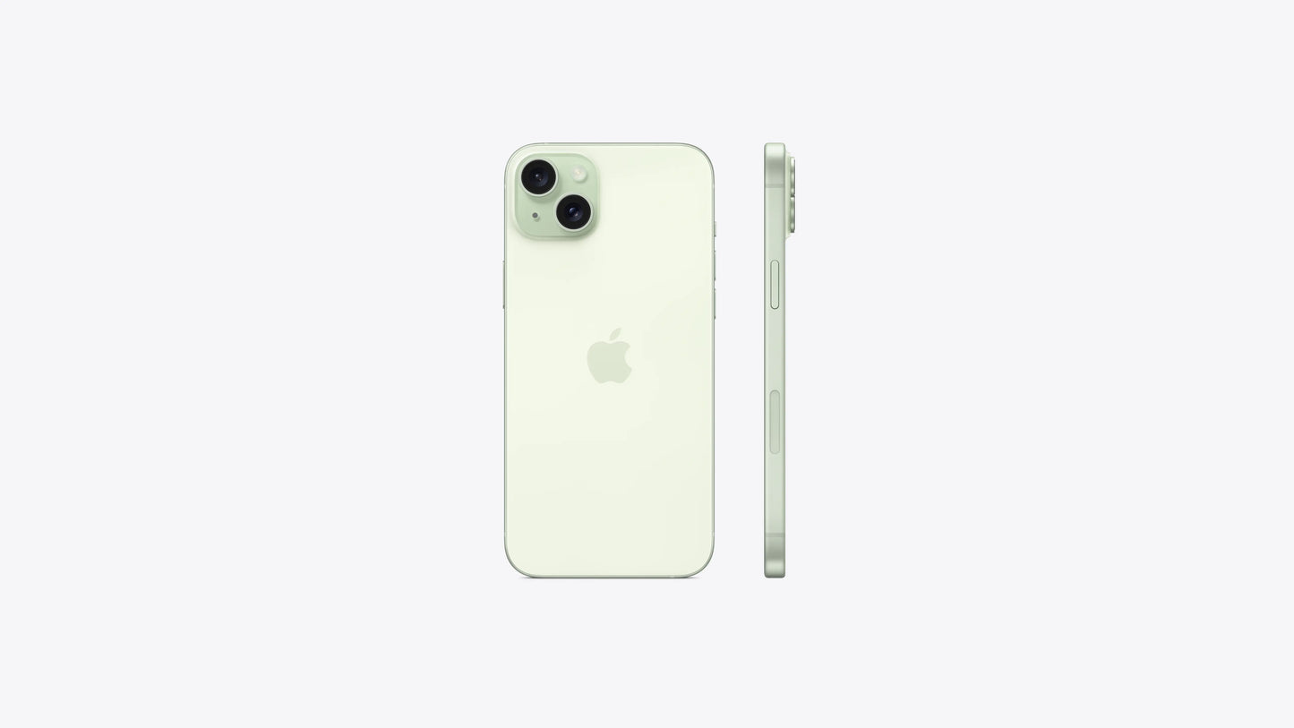 iPhone 15 Plus 128GB Green - ايفون 15 بلس لون اخضر ذاكرة 128 كيكابايت